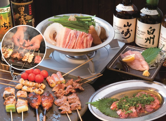 『備長炭やきとり 美味美味』土佐と紀州の備長炭でじっくりと“焼き鳥”の名店『美味美味』