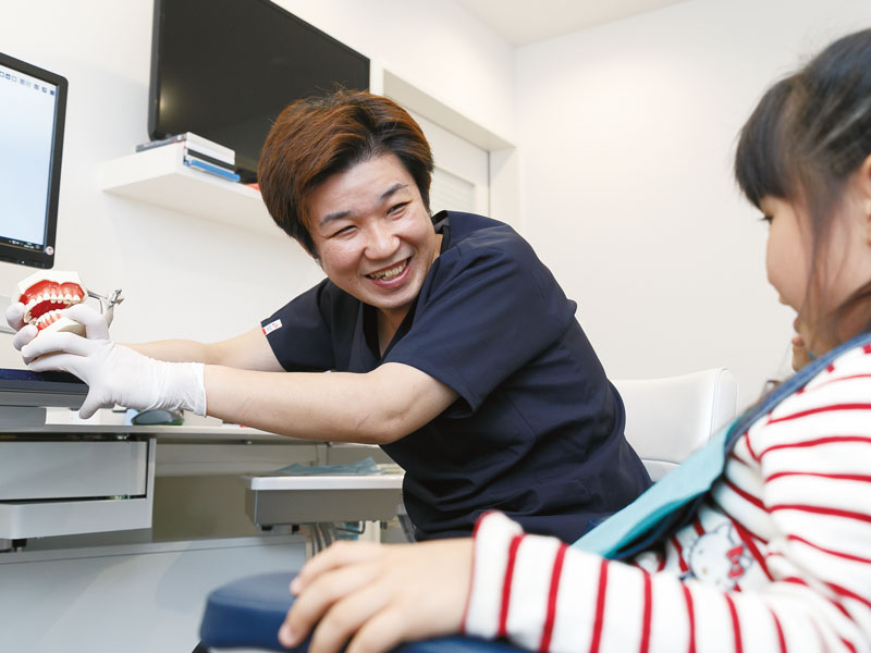 気軽に立ち寄れる  地域の歯医者さん！