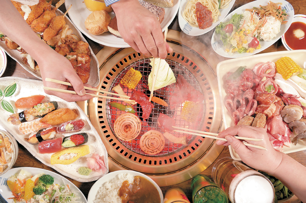 『すたみな太郎 屋島店』焼肉・寿司・デザートなど最大130種が食べ放題!!