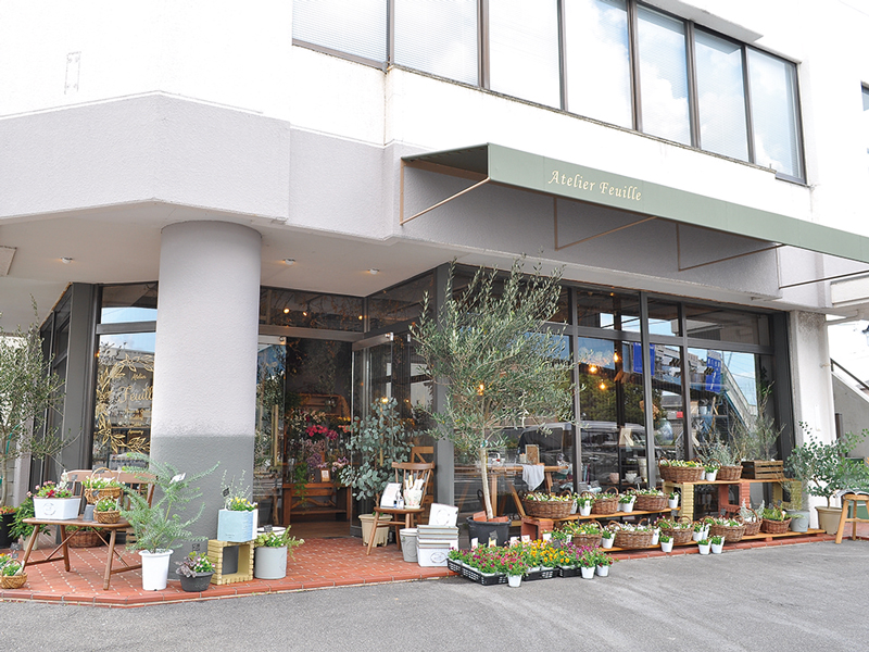 ふらりと気軽に立ち寄りたい日常に寄り添うおしゃれなお花屋さん