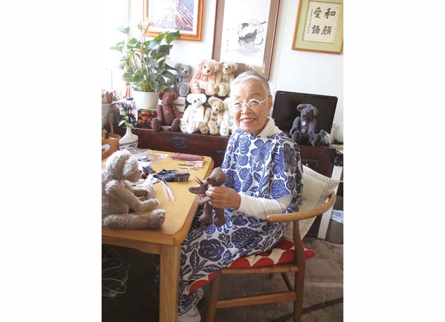 終了しました。3月15日（金）～24日（日）『井上久喜子展 90歳の手から生まれるテディベアたち』