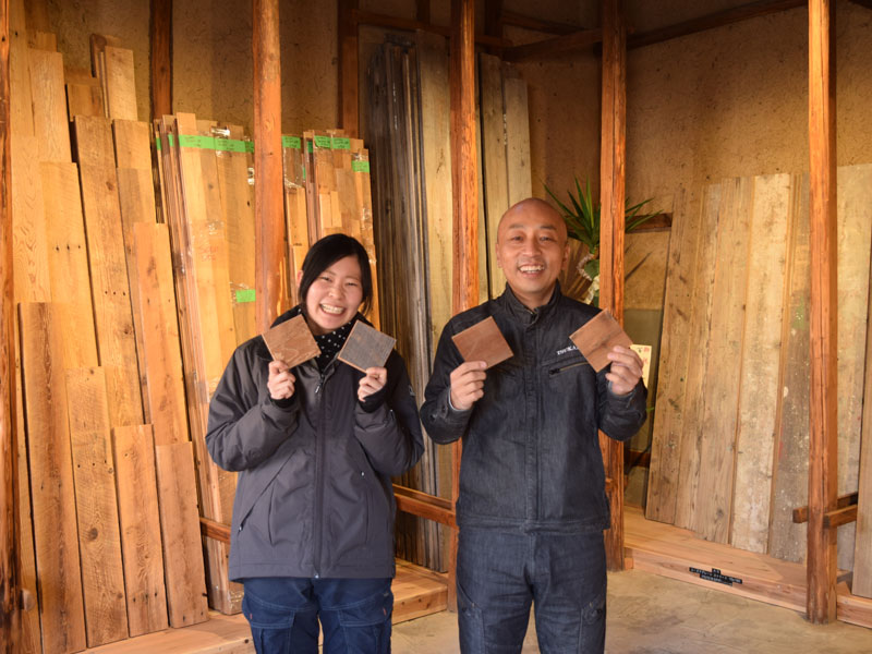 DIYが好きな方必見！見て･触れて選べる古材Shopが誕生