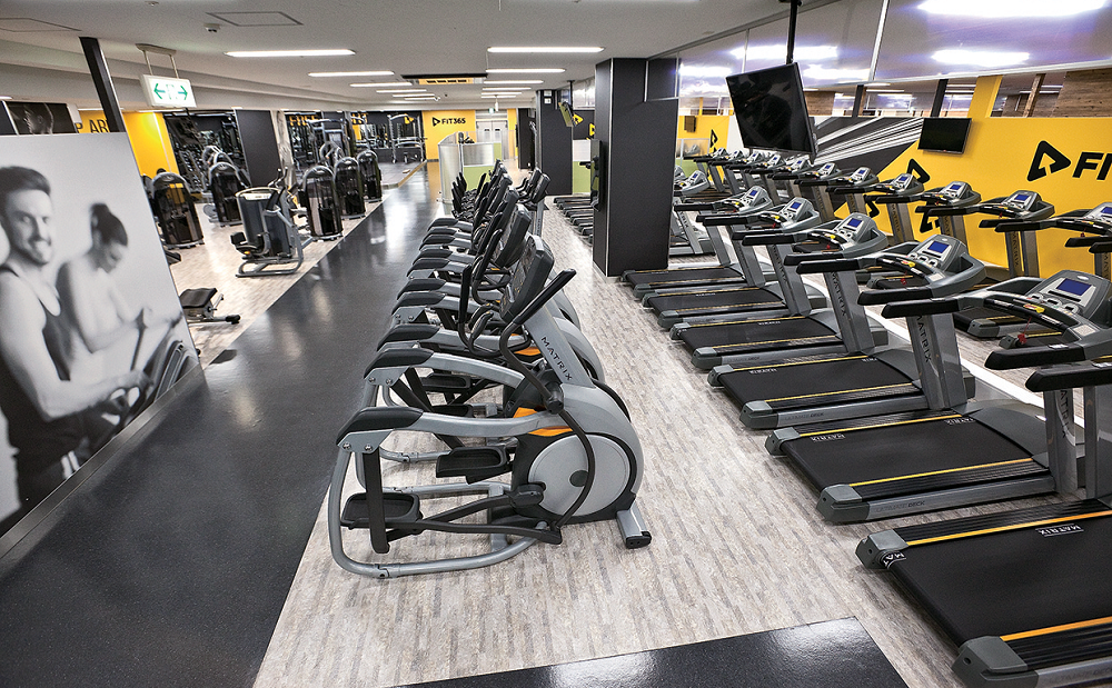 『FIT365イオン高松東』月額2,980円（税別）で、 家族3人まで通えるフィットネス施設