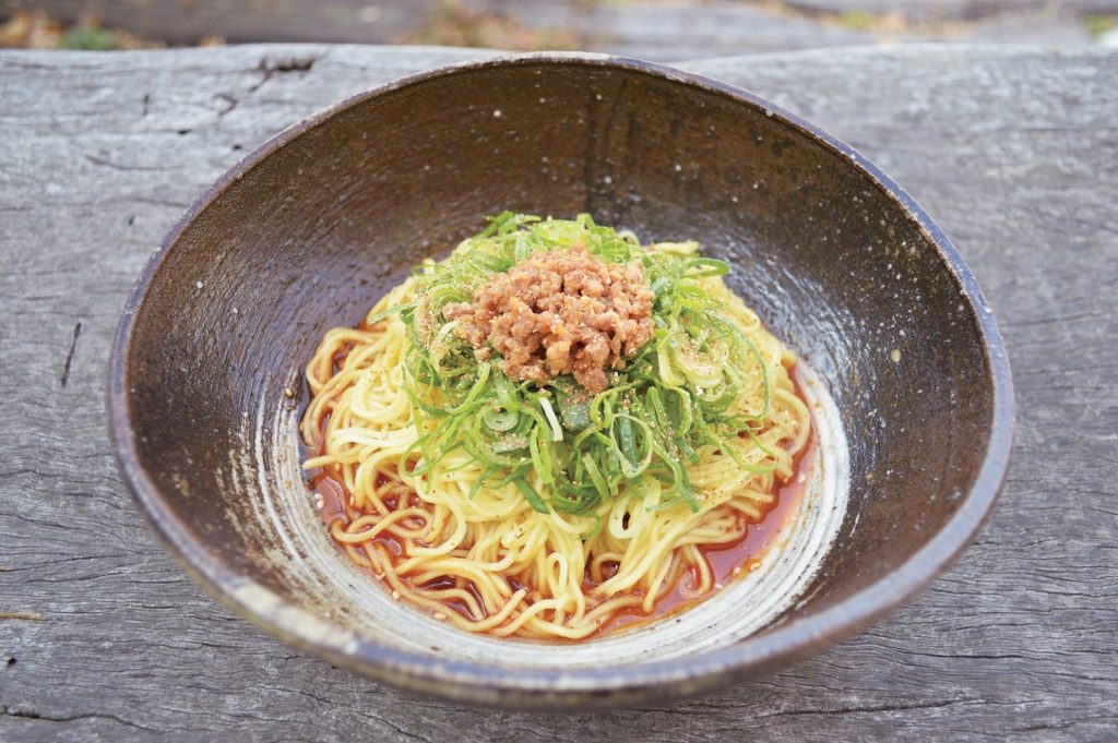 『広島式汁なし担担麺専門店ｔａｎＴａｎ』衝撃的な美味しさにやみつき！土曜限定！山椒が利いた汁なし担担麺