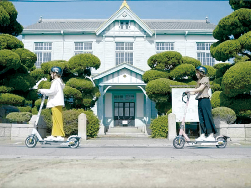 四国本島では初！電動キックボードのレンタルShop