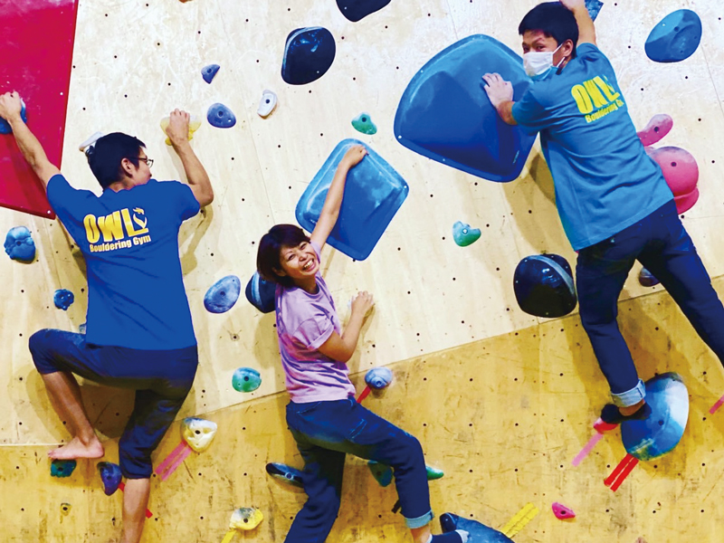 ボルダリングデビューするなら ボルダリングジムアウルで！