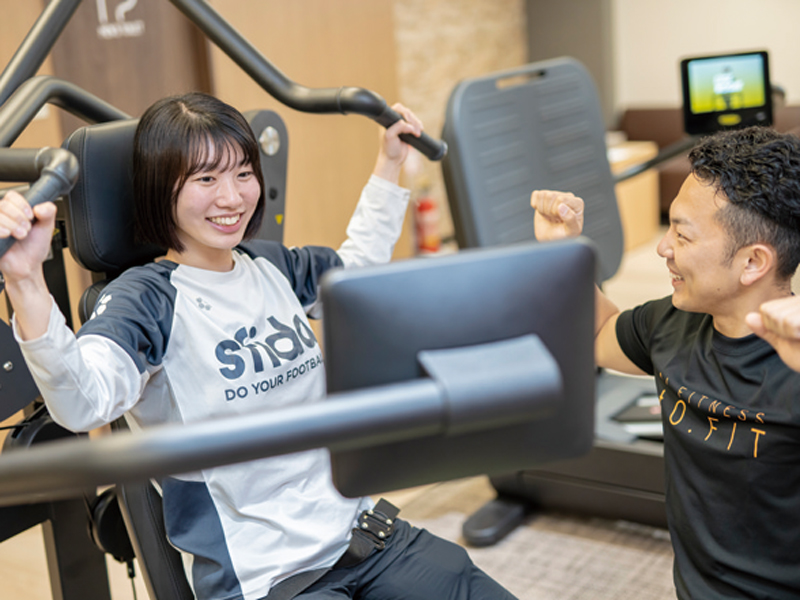 目標に合わせてサポートするAI専属トレーナー