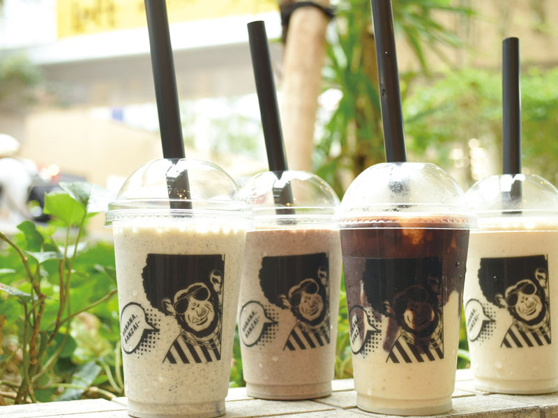 ファンキーな濃厚甘熟バナナジュース専門店