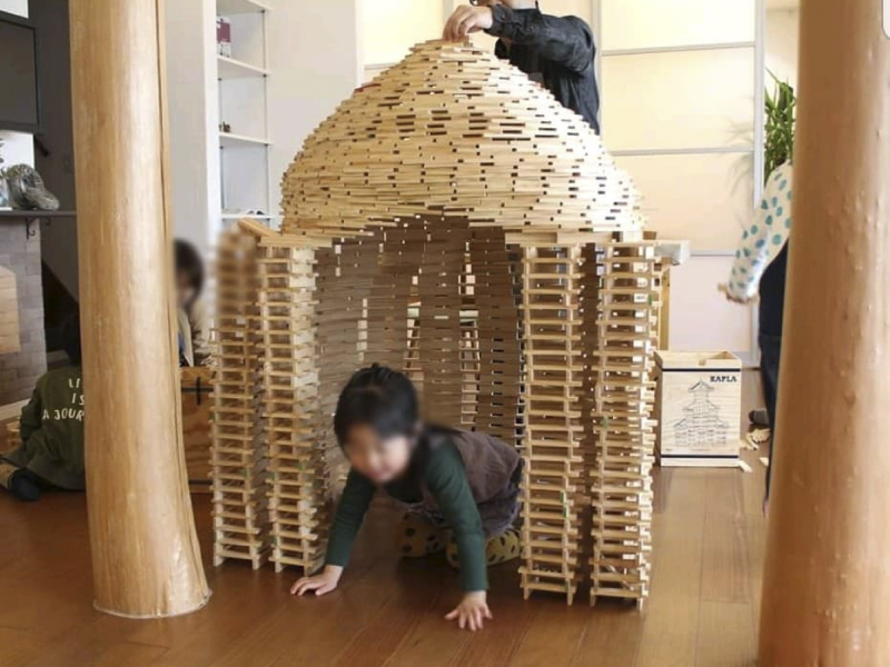 終了しました。7月14日(日)ココイチ夏まつり2019《ビー玉迷路工作と木のおもちゃ大集合》