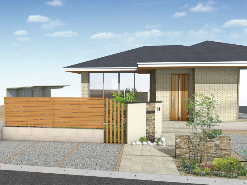 世界に一つだけのエクステリア･ガーデンを。 使う人にとって「心地のよい空間」を実現します。