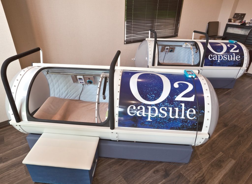 50分間カプセル内で自由に過ごしながら取り入れる贅沢サプリメント！