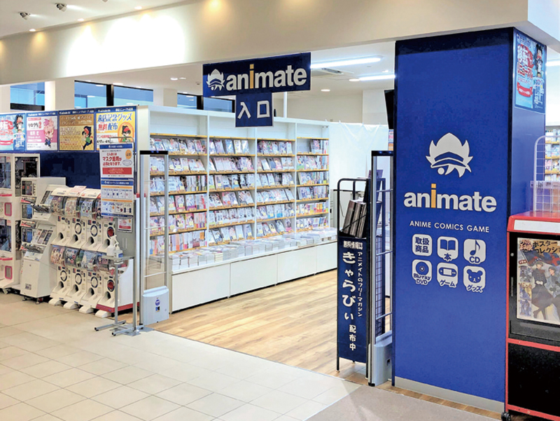 『アニメイト高松』が『丸亀町グリーン』に移転！