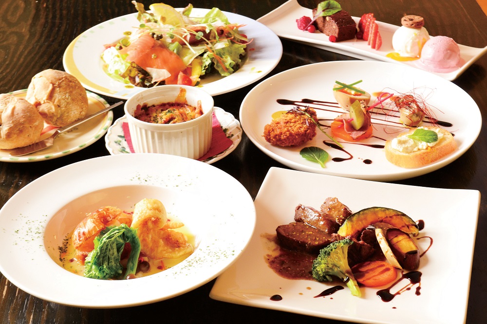 『ビストロ　あおやぎ』仕事帰りのグルメ女子会は平日限定のおまかせコースでキマリ！