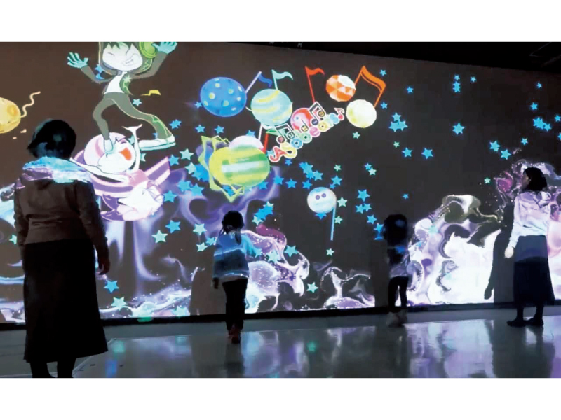 終了しました。8月6日(火)～18日(日)　Asobeats♪ ～体感型デジタルアートコレクション～