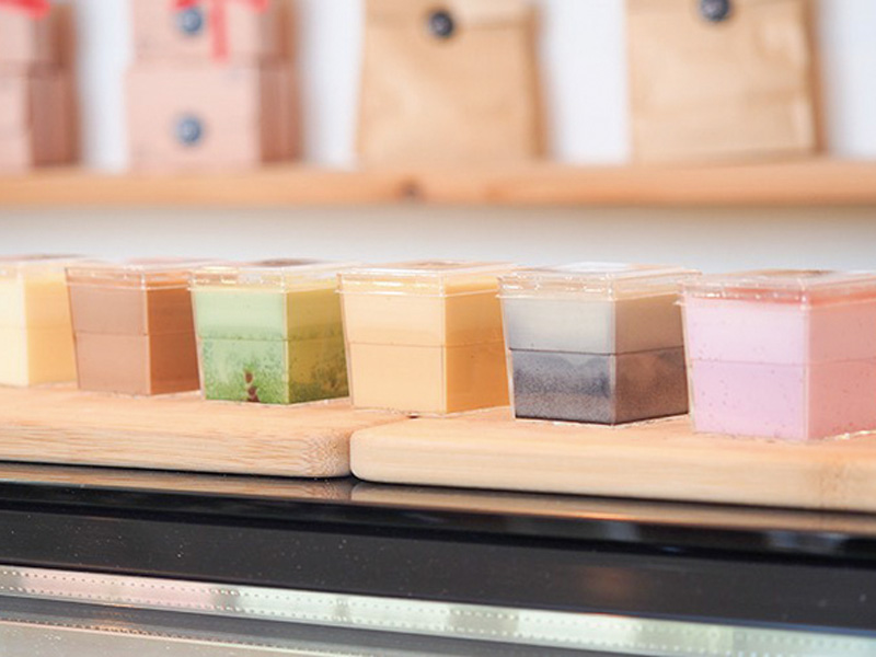 魅惑の断面美とキューブ型が可愛いスイーツが話題に！