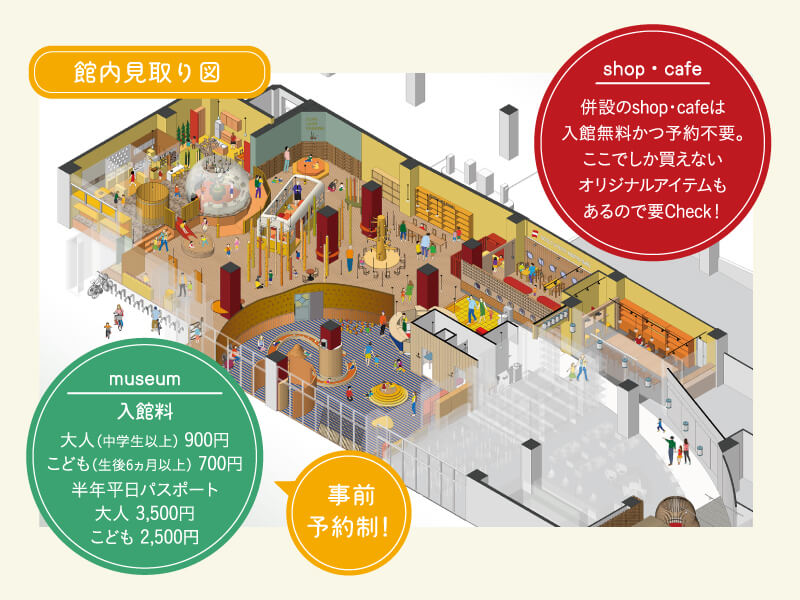 子どもも大人も楽しめるワクワクが詰まった最新スポット!