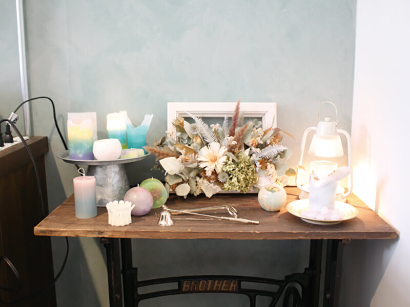 約4.5畳の小さなアトリエ