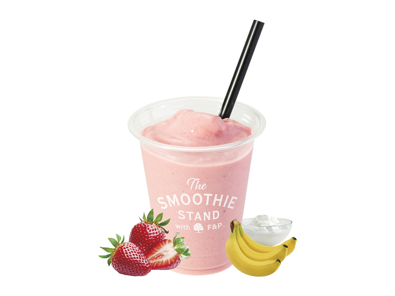 ストロベリーバナナスムージー