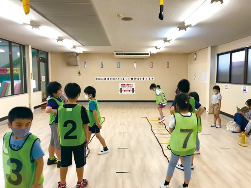 将来さまざまなスポーツを行うための基礎運動教室