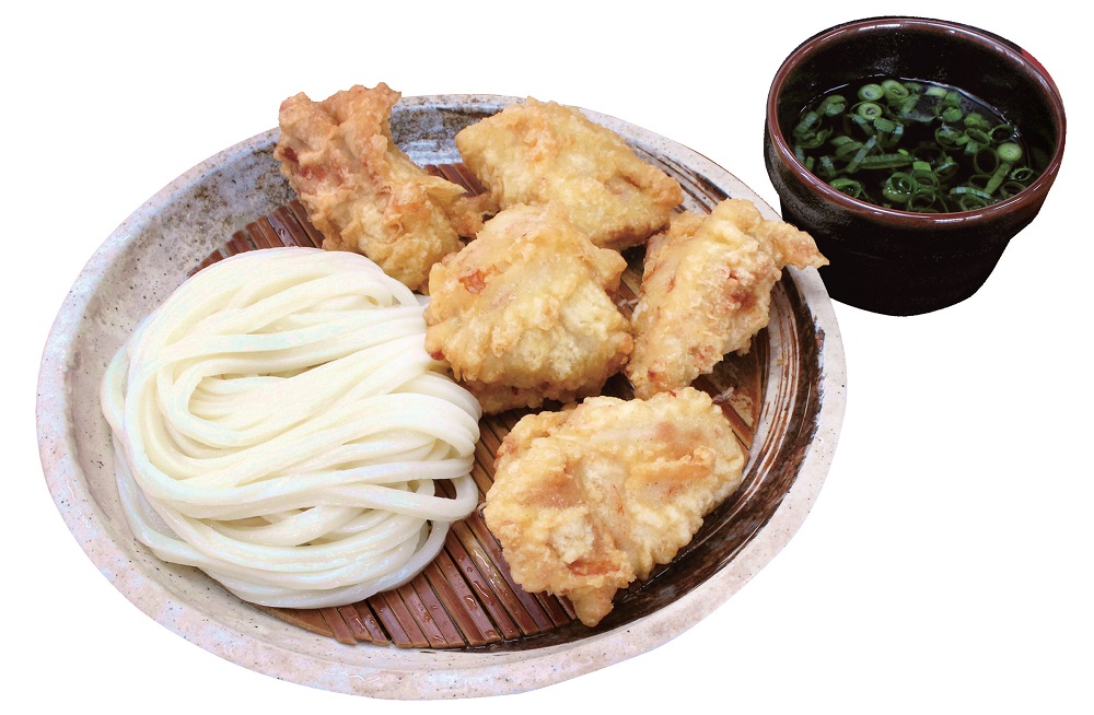『うわさの麺蔵』揚げたて熱々とり天×冷涼ざるうどん“うわさ”にたがわぬ美味しさを堪能！