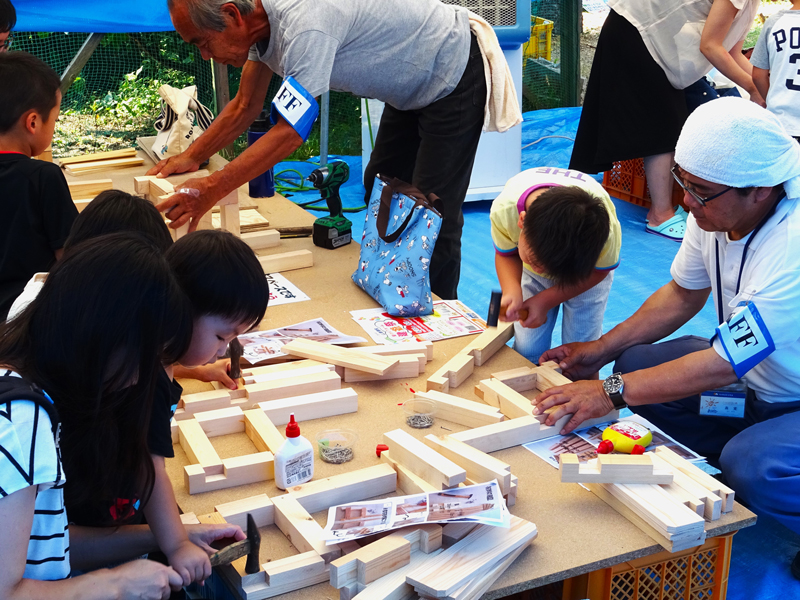 終了しました。7月27日（土）28日（日）第28回親子夏休み木工教室【香川県丸亀市中津町】