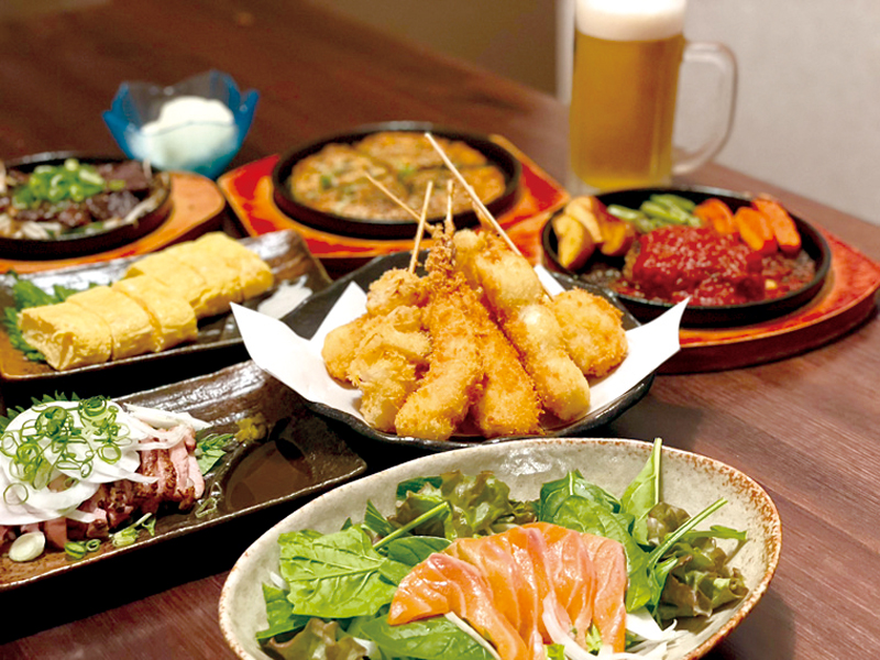 女性に嬉しいメニューが勢揃いの居酒屋