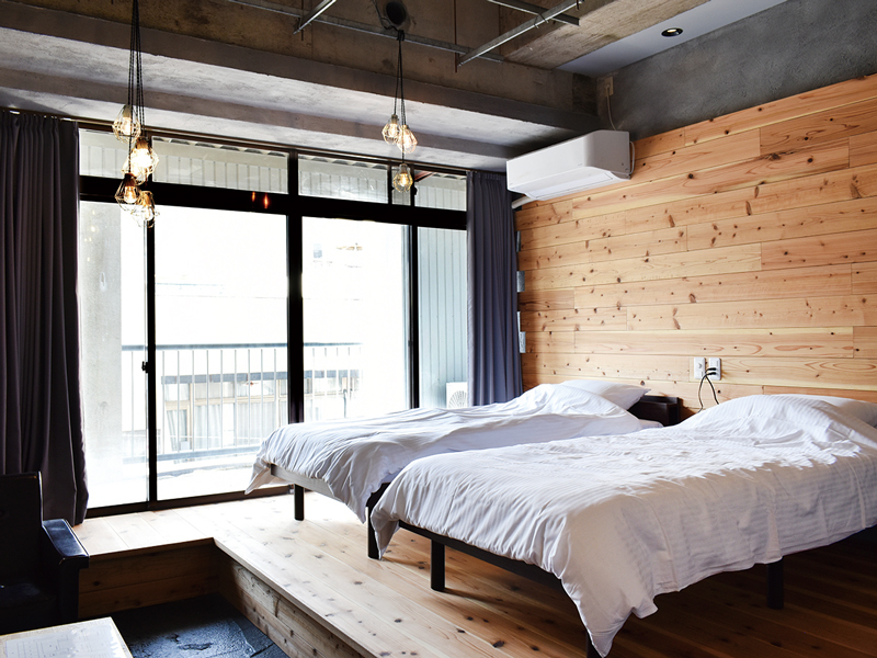 『HAKOBUNEビル』に5つの客室を備えたホステルが誕生！コンセプトは「クリエイティブリトリート」 滞在の中で非日常を感じ、創造することを楽しもう！