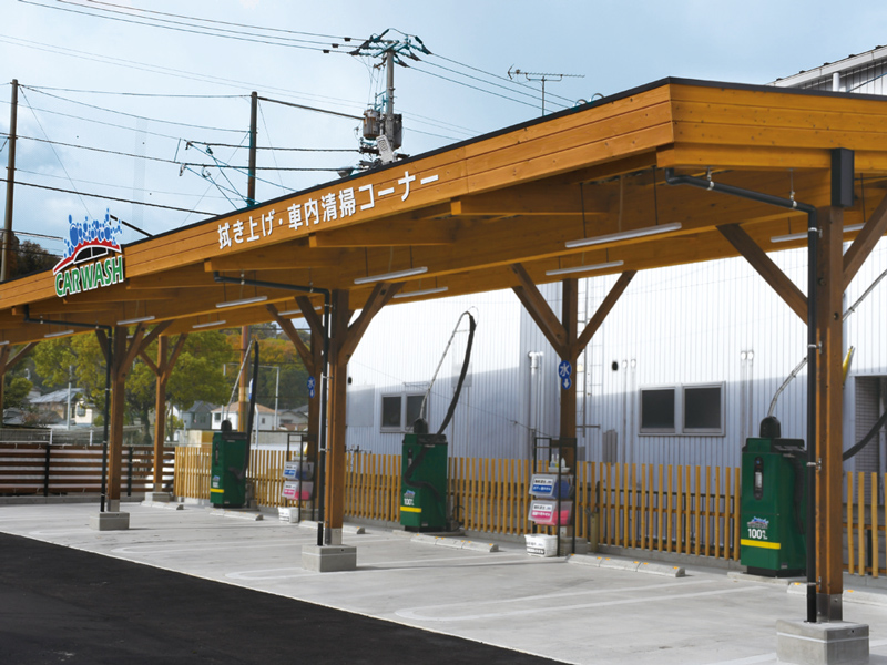 ヤマウチセルフ運営の大型洗車場がOPEN！