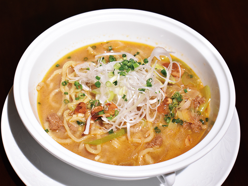 讃岐味噌ラーメン手打ち麺