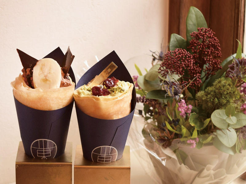 パティシエが手掛けるクレープ専門店『川東クレープ』がライオン通りに登場！