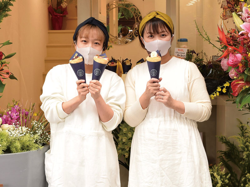 パティシエが手掛けるクレープ専門店『川東クレープ』がライオン通りに登場！