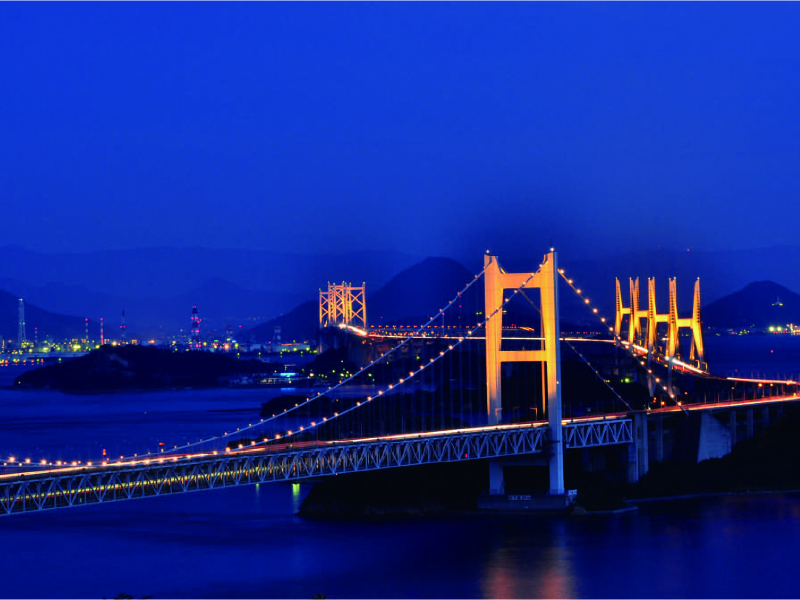 終了しました。12月1日(日)～31日(火)『瀬戸大橋ライトアップ』