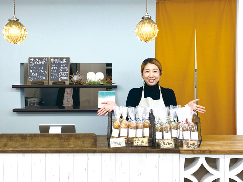 サータ―アンダーギーが楽しめるカフェがOPEN