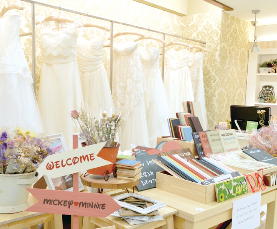 結婚式やインテリアを華やかにするDIY材料を揃えリニューアル！