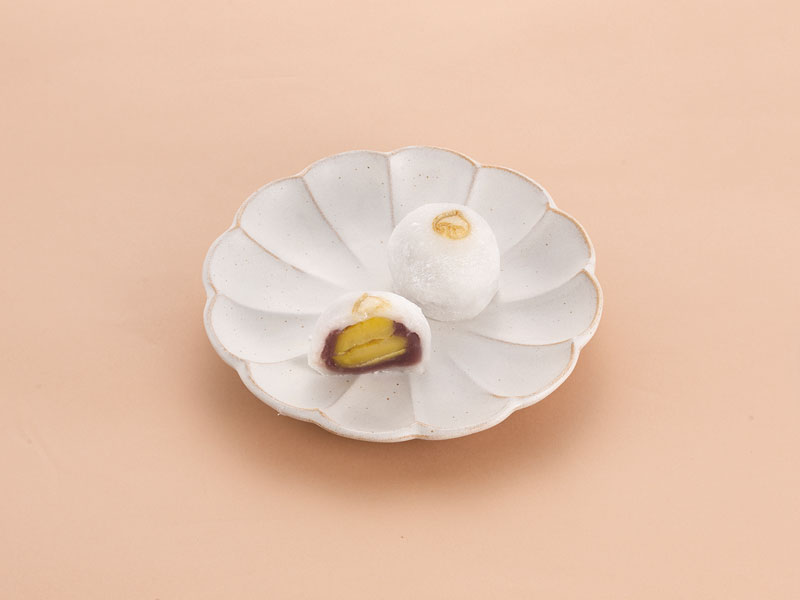 『菓匠 柴野』の和栗大福