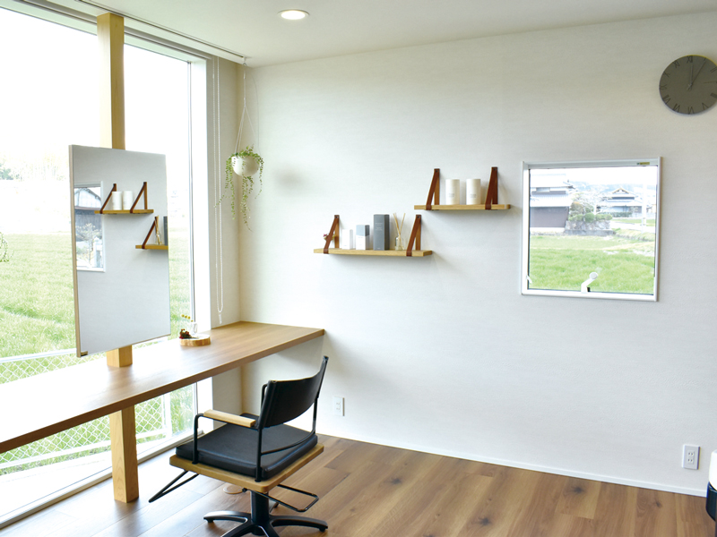 ゆったり過ごせる癒しのプライベートサロン