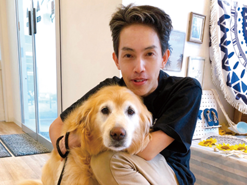 自宅に来てくれる愛犬のためのシャンプ専用カー