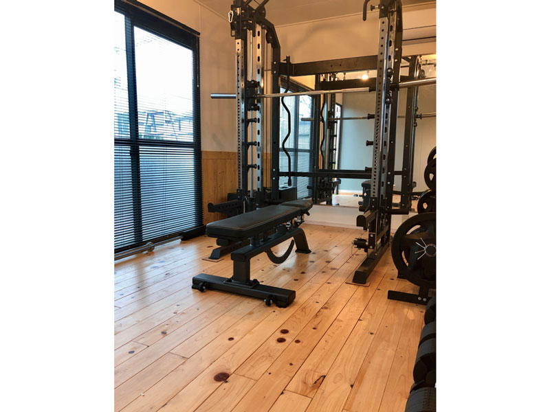 自然と一体になってトレーニングできるプライベートジム