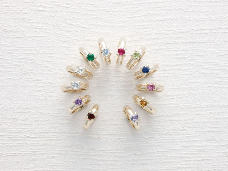 赤ちゃんとママのためのジュエリー 幸せを願う「ベビーリング」