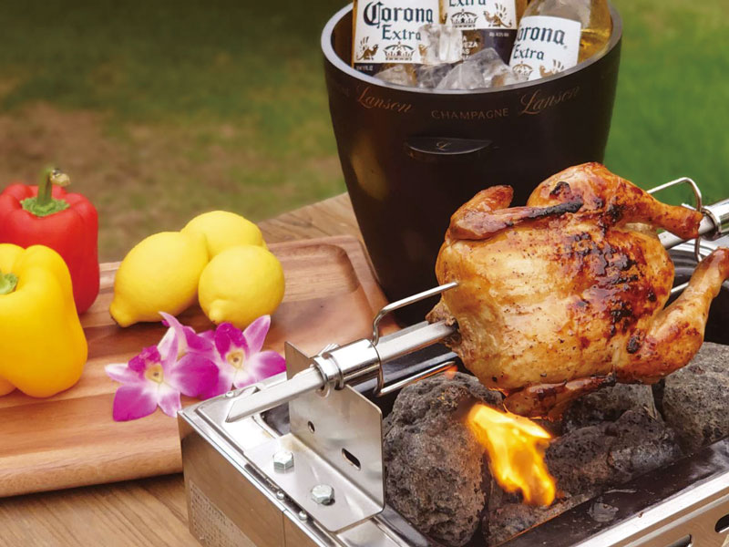 夏のキャンプ感を満喫★ グランピングしながらビアガーデンを