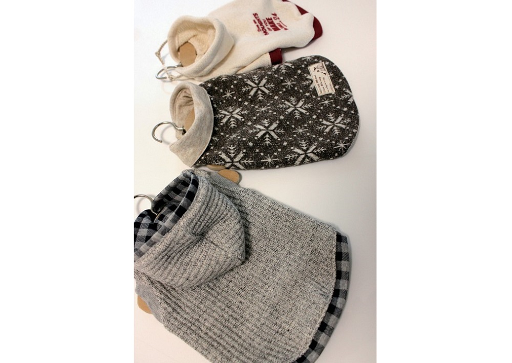 ワンちゃんにピッタリな服をハンドメイド