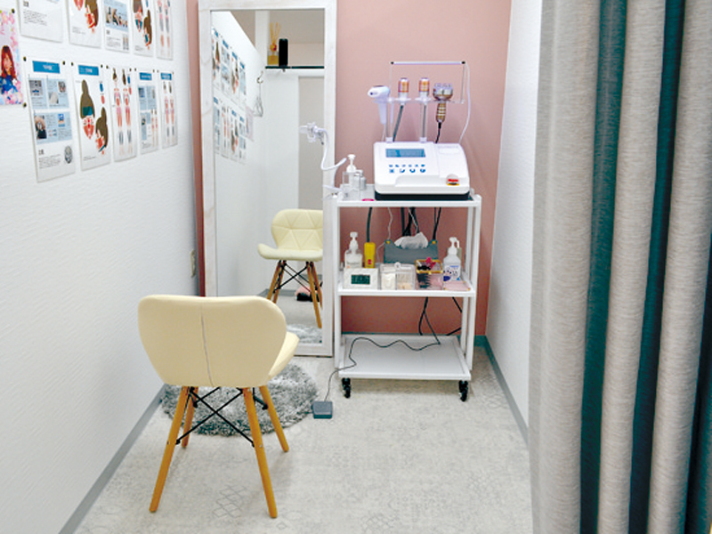 隙間時間に気軽に通えるセルフエステサロン