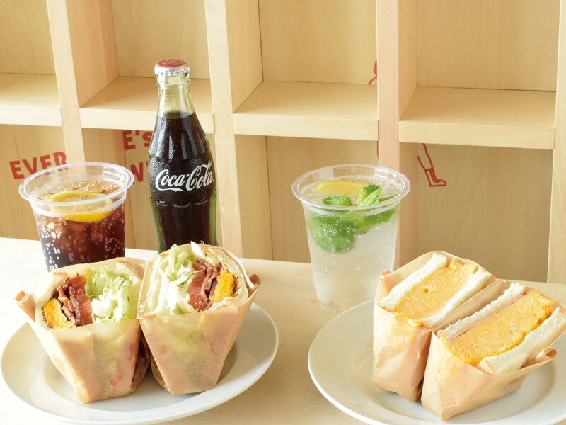 ポップでこだわりの詰まったサンドイッチ専門店
