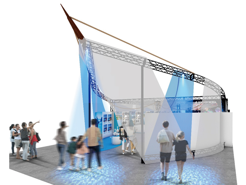 せとのかけはし号 ②市町ブース