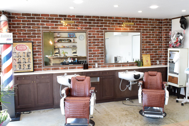 『ACCEPT THE WORLD BARBER』確かな技術で男らしいバーバースタイルに