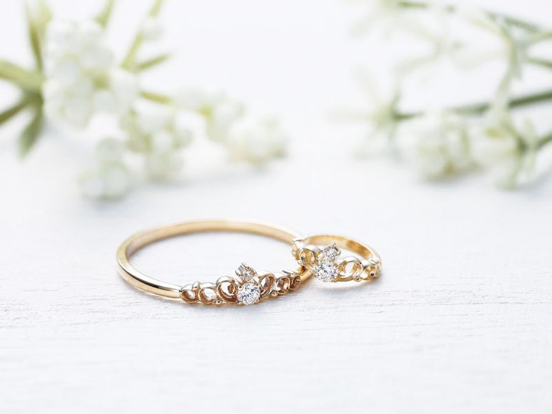 赤ちゃんとママのためのジュエリー 幸せを願う「ベビーリング」