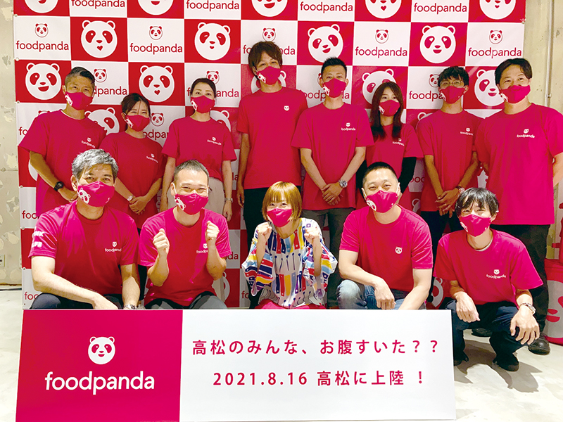 デリバリーを楽しむ『foodpanda』が香川初上陸！