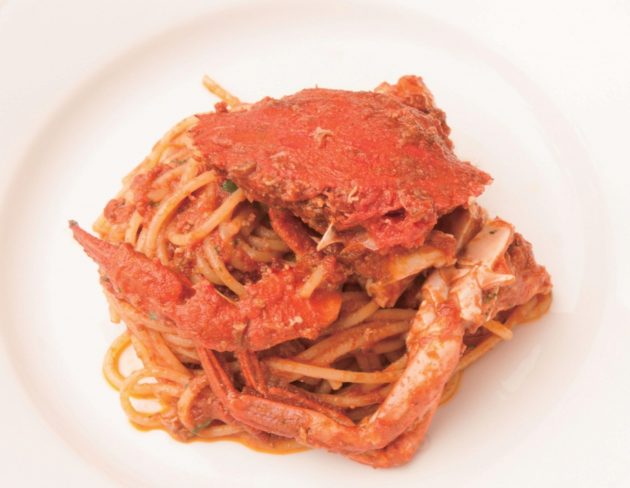 『ＲＩＳＴＯＲＡＮＴＥ　ＦＵＲＹＵ』濃厚なカニの旨味を楽しむパスタで素材の味わいを思う存分堪能して
