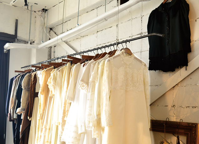 『LADIES VINTAGE&SELECT 8½　レディースヴィンテージ&セレクト ハッカニブンノイチ』毎日を映画のワンシーンのように輝かせてくれる ヴィンテージ&ブライダルのセレクトShop