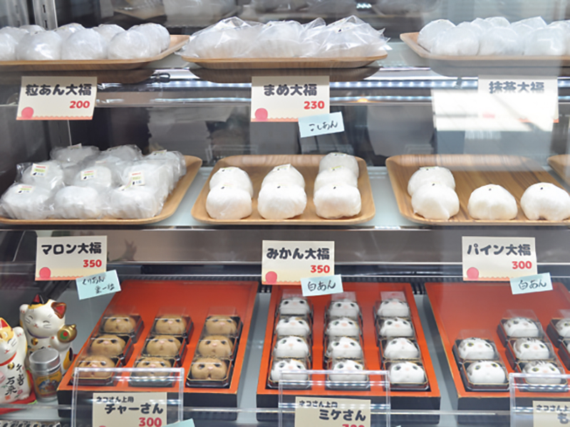 厳選素材で作る個性豊かな和菓子を堪能して